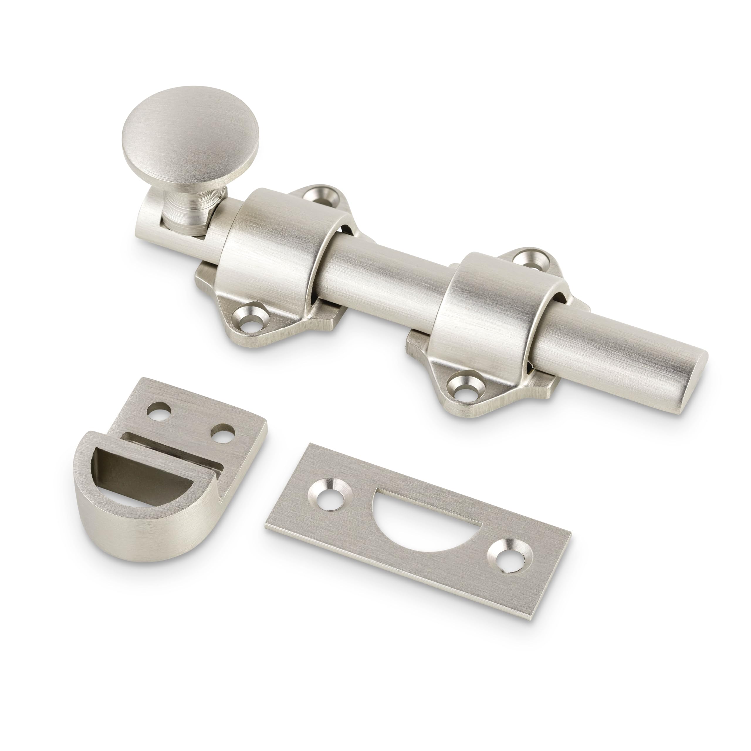 Mega Handles Dutch Door Bolt 4-inch slide secure secondary door for privacy