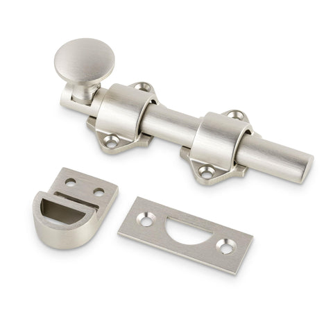 Mega Handles Dutch Door Bolt 4-inch slide secure secondary door for privacy