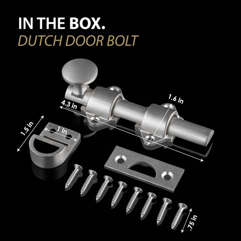 Close-up of Mega Handles bolt mechanism showing smooth sliding action