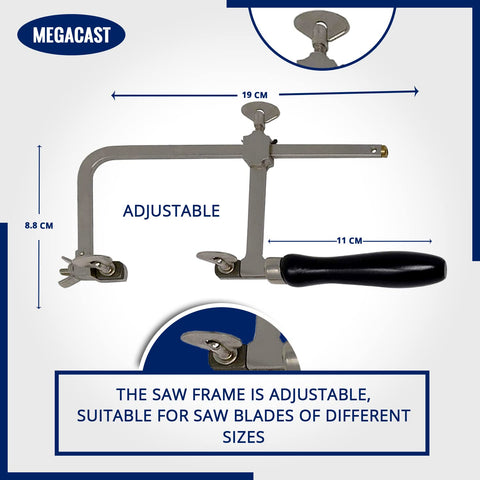 MegaCast frame for crafts and light woodworking with a sturdy build