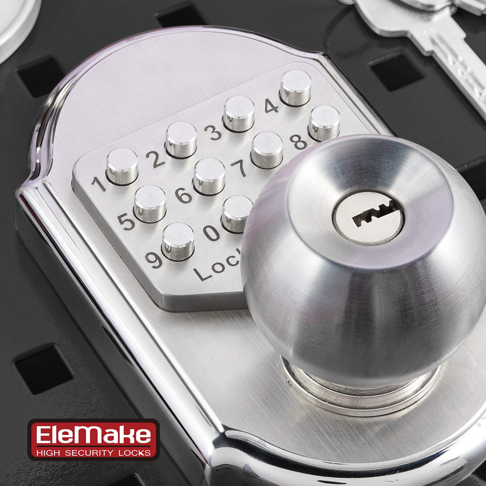 Megaflint 304 stainless finish shows rugged anti-corrosion protection.