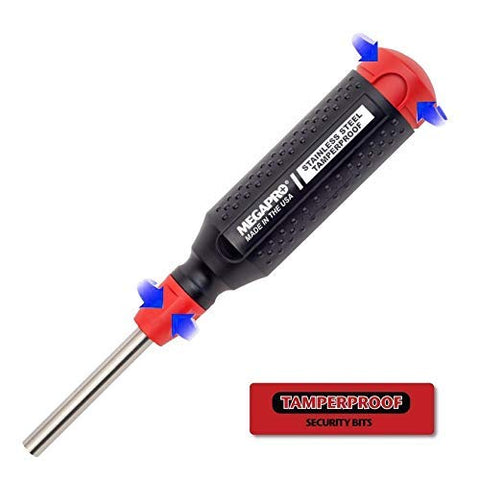 Megapro easy guide rotating collar aids quick bit selection