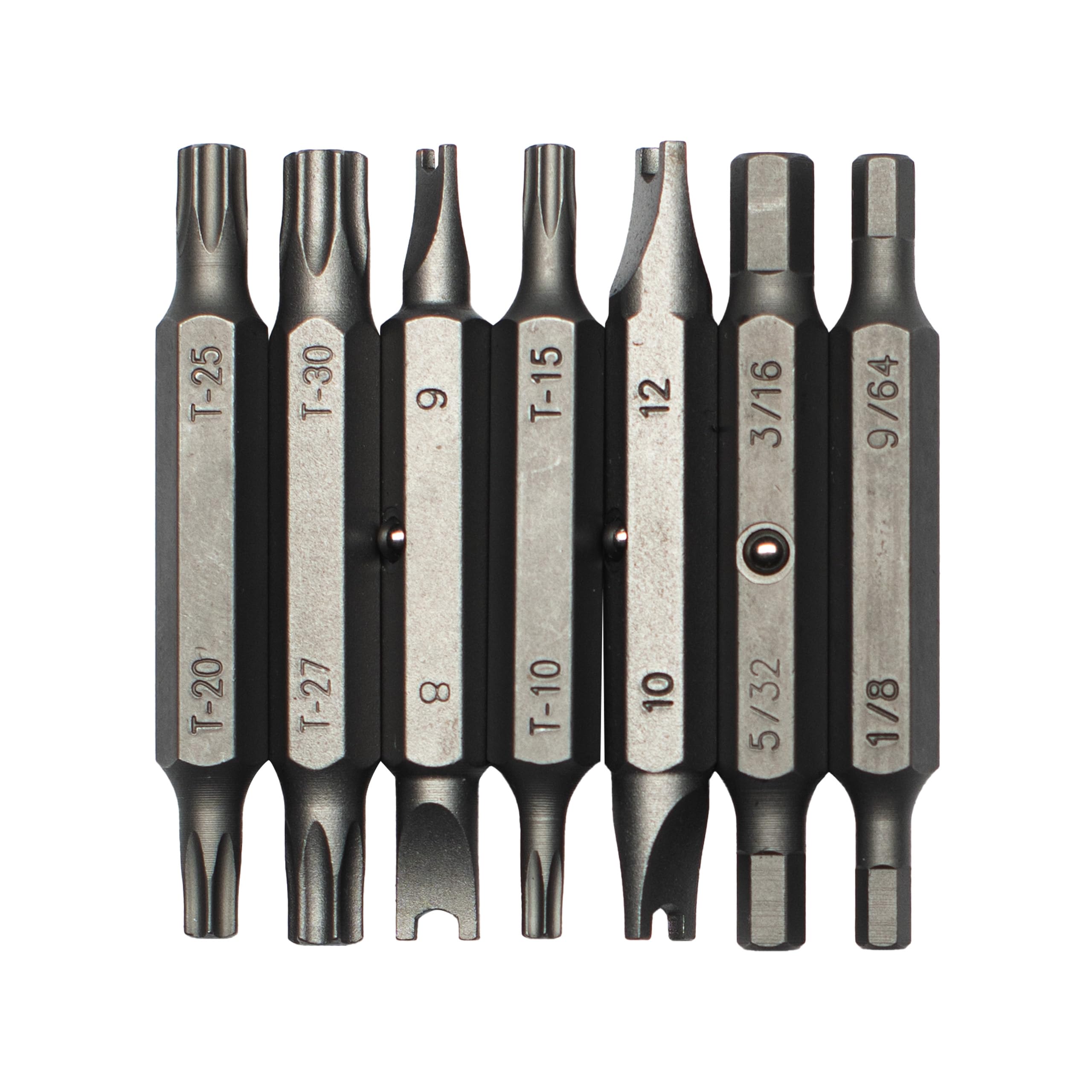 Megapro Replacement Bit Pack front view shows tamperproof design for quick bit changes.