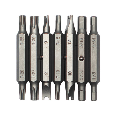 Megapro Replacement Bit Pack front view shows tamperproof design for quick bit changes.