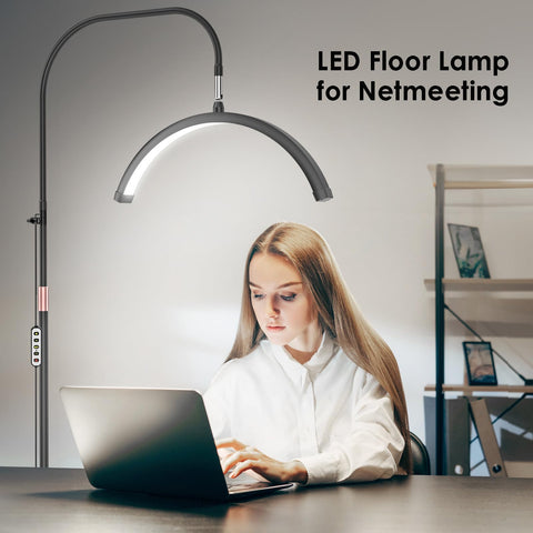 MEIAOELEC sturdy aluminum base keeps lamp stable during tasks