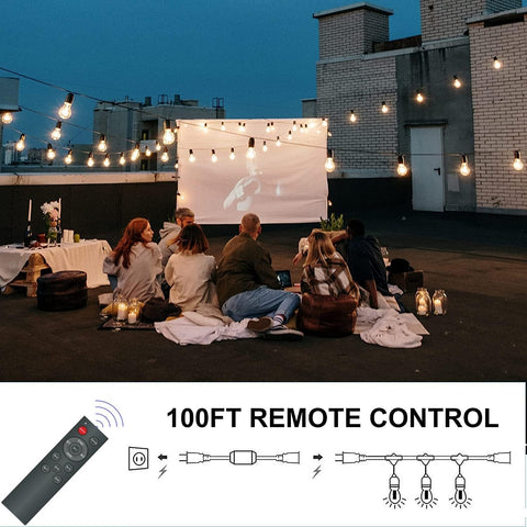 Meidaoduo outdoor lights remote control for hassle-free patio lighting