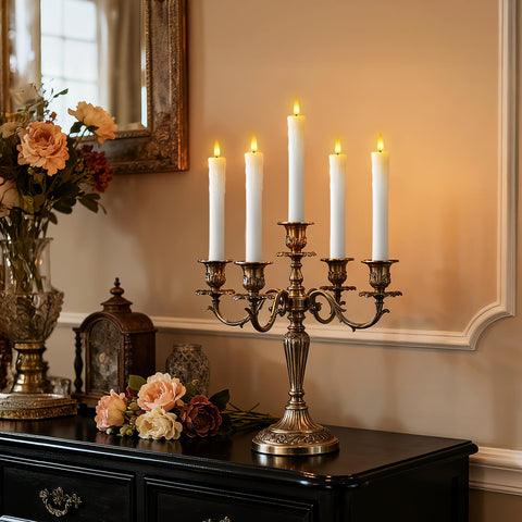 Meigic candles provide adjustable brightness for various moods.