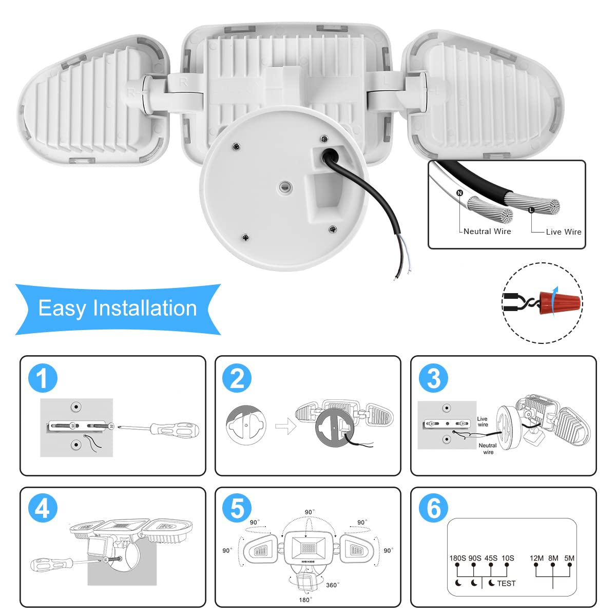 MEIKEE energy-saving design lowers electricity usage over time.