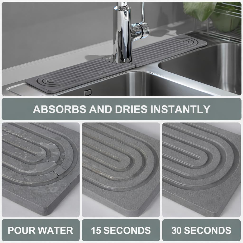 Meiliweser durable diatomite tray resists wear with easy cleaning.