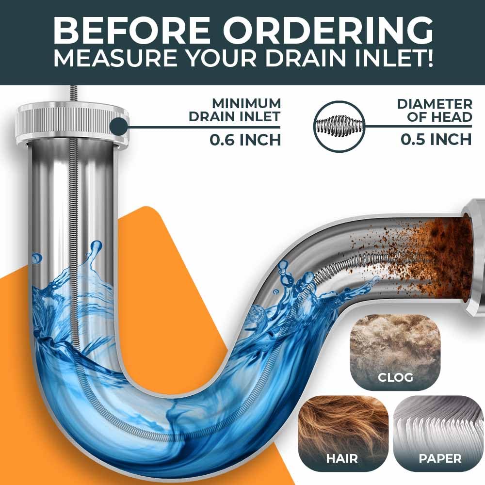 MEISTERFAKTUR drain snake drum-rotation mechanism shown in action.