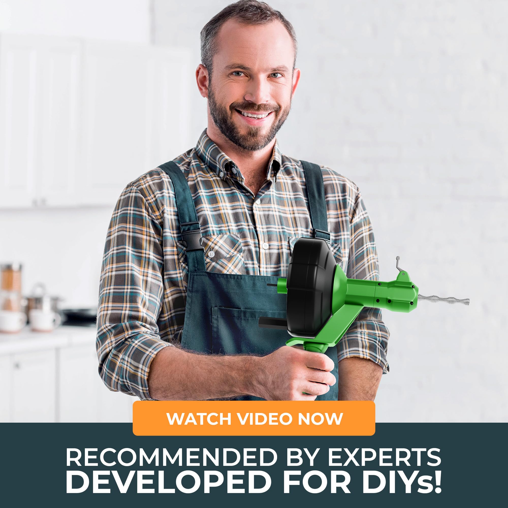 MEISTERFAKTUR expert-backed snake supports DIY plumbing.