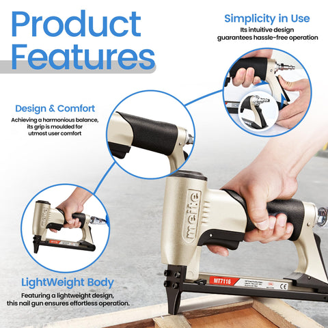 Meite MT7116 in-action illustrates quick fastening on furniture