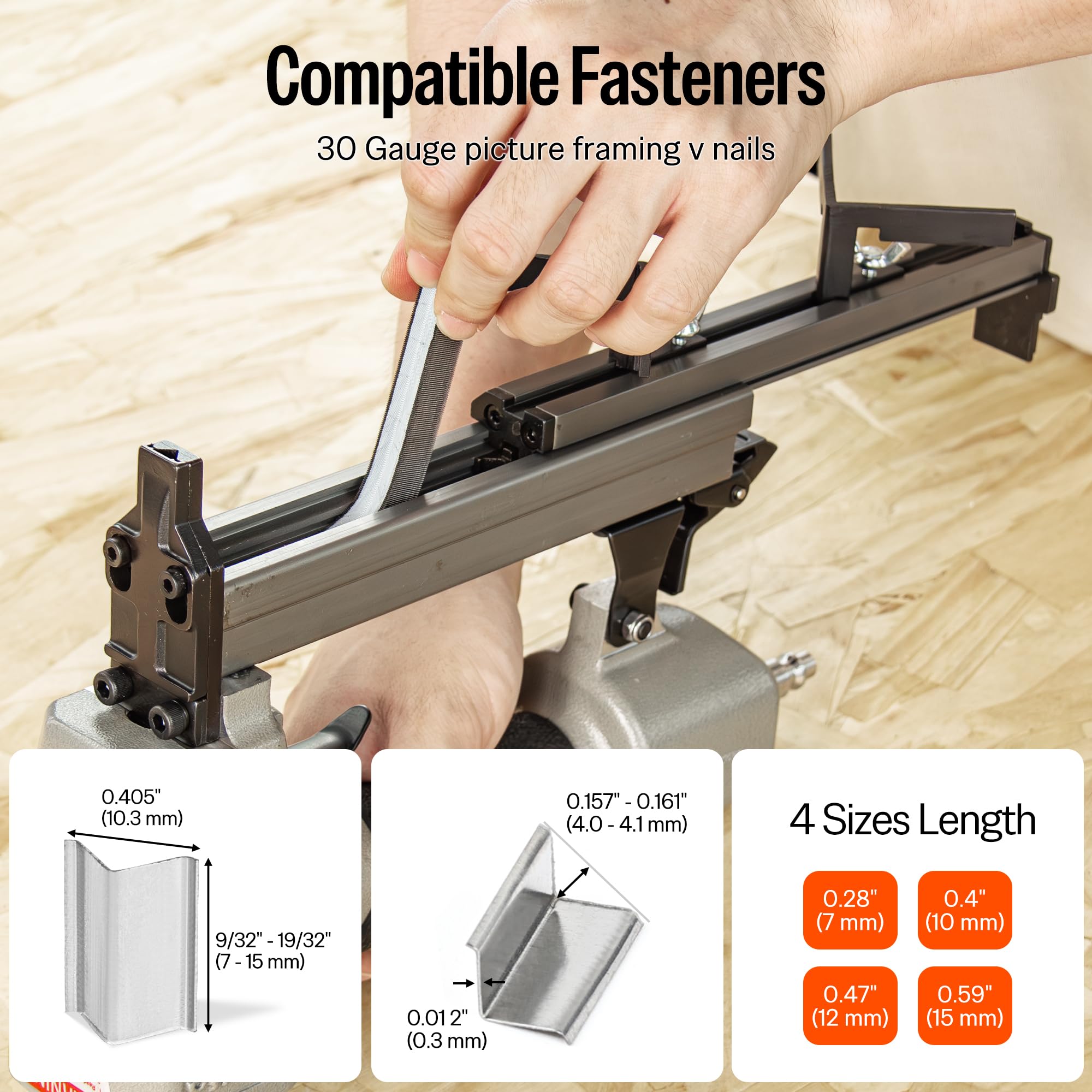 Meite V1015B used for frames assembly and framing joints