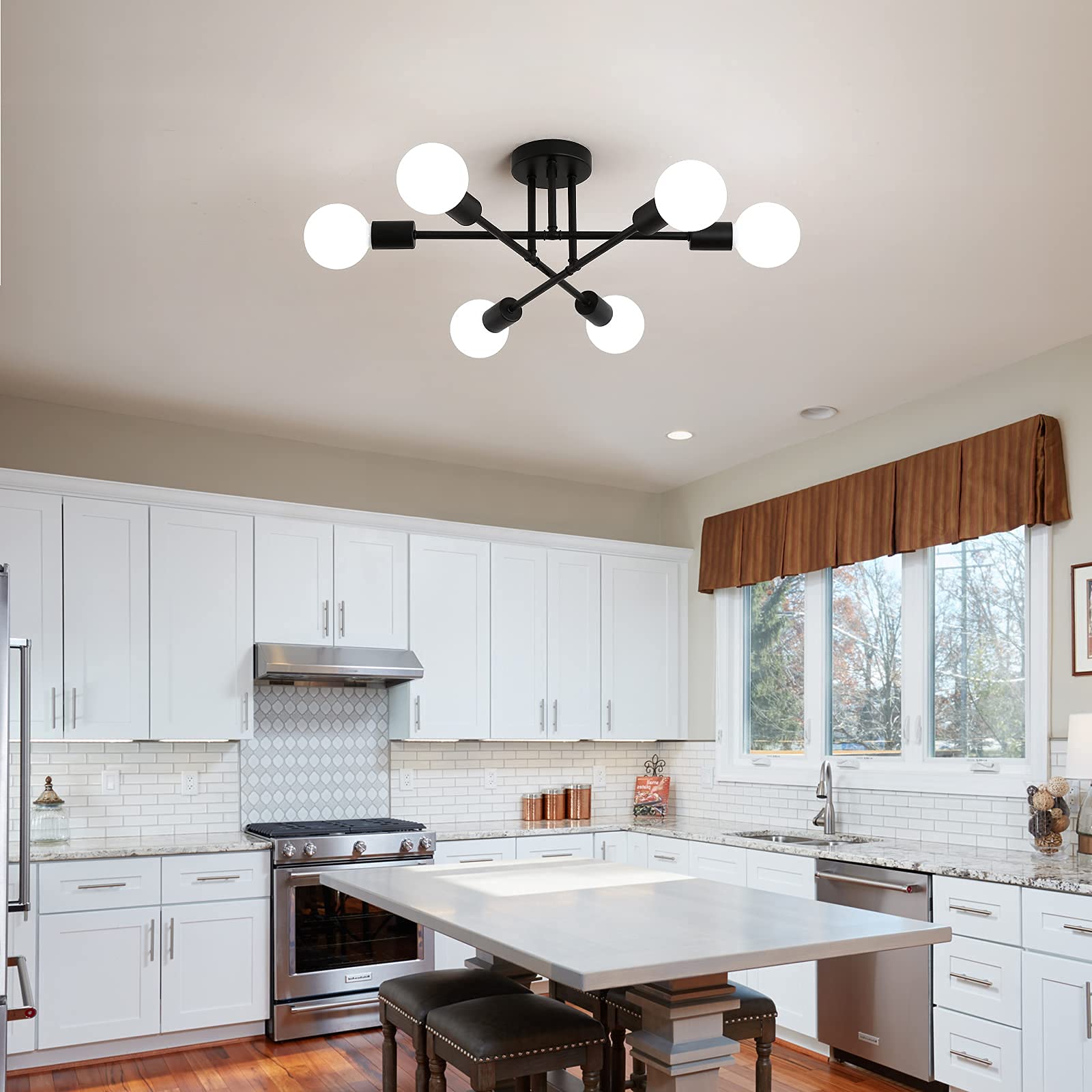 MEIXISUE UL-listed ceiling fixture emphasizes safety and reliability at home.