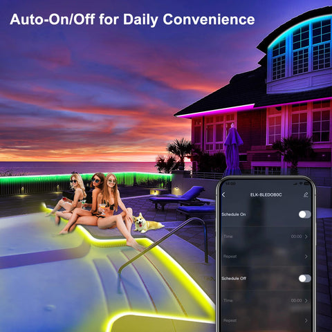 Meiying waterproof controller supports reliable outdoor lighting performance.