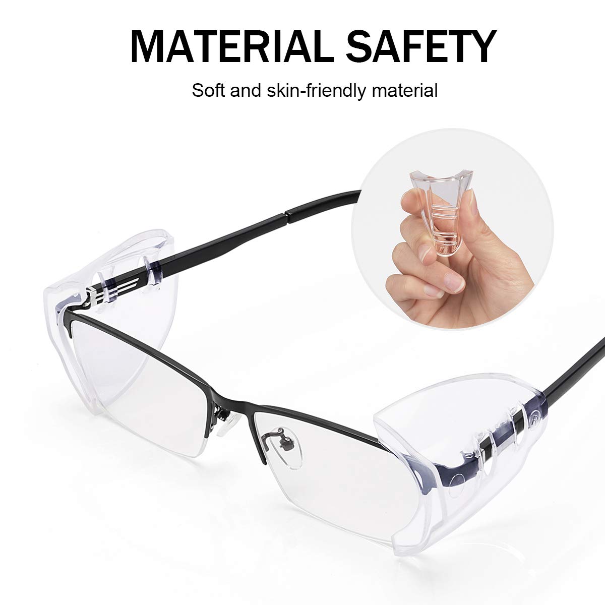 Melasa 30-pack side shields provide cost-effective replacement options.