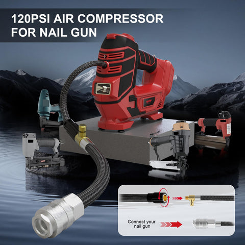 Mellif dual-mode inflator and air tool in one compact unit.