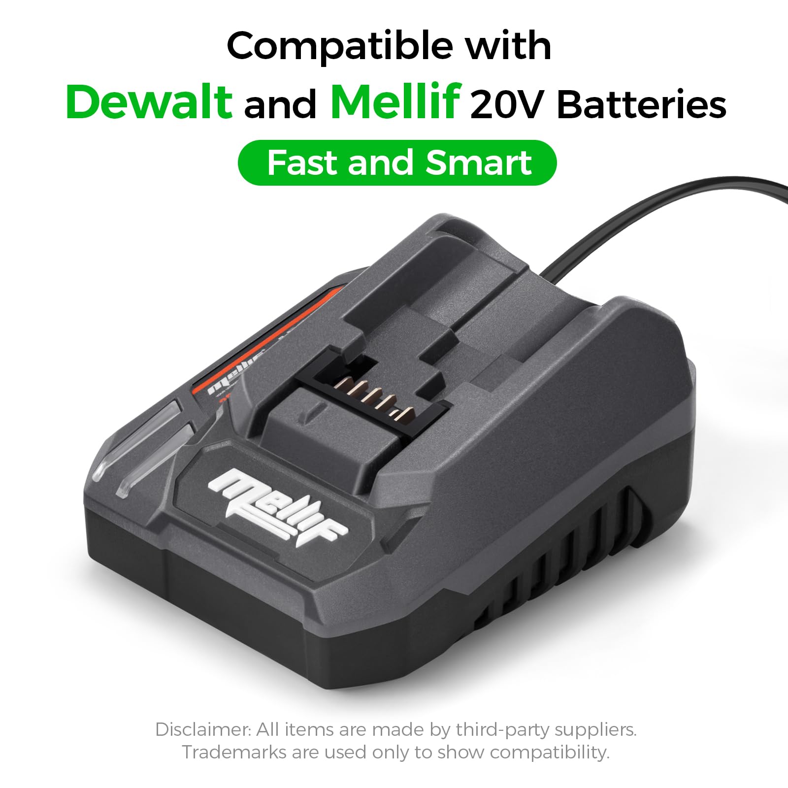 Smart charging system protecting battery health across cycles.