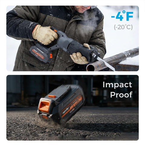 Efficient thermal management with dual insulation for safe operation.