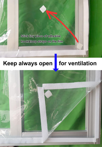 Mellroom reusable, foldable film suitable for future seasonal use.
