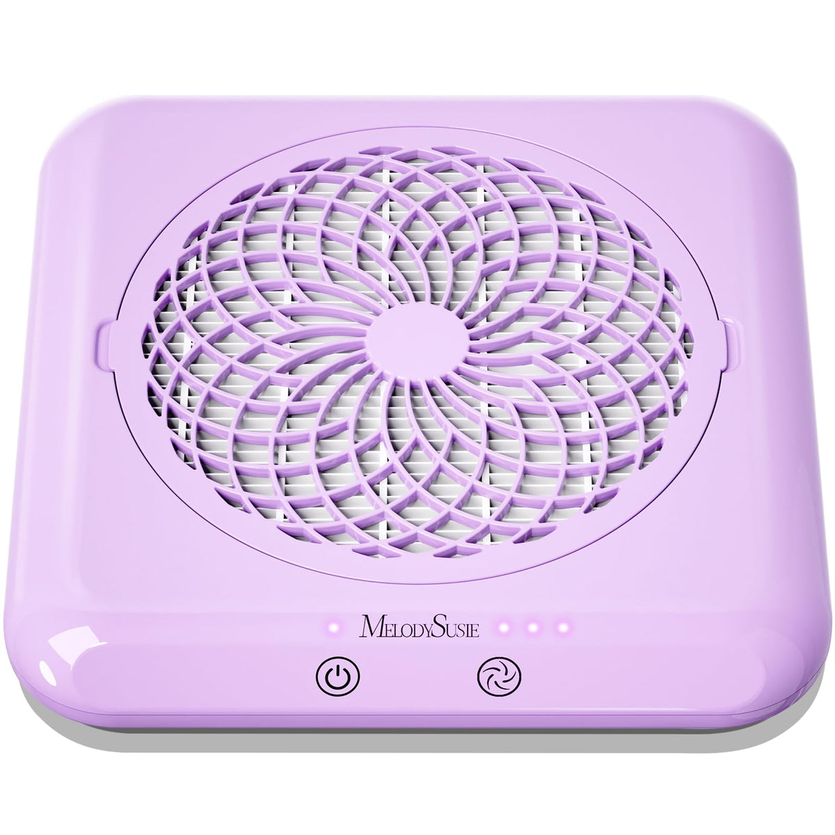 MelodySusie nail dust collector with 360-degree capture for a cleaner filing area