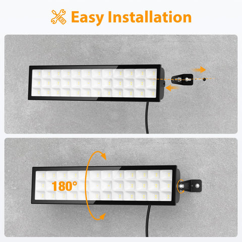 Meloght IP66 weatherproof design suitable for indoor and outdoor use.