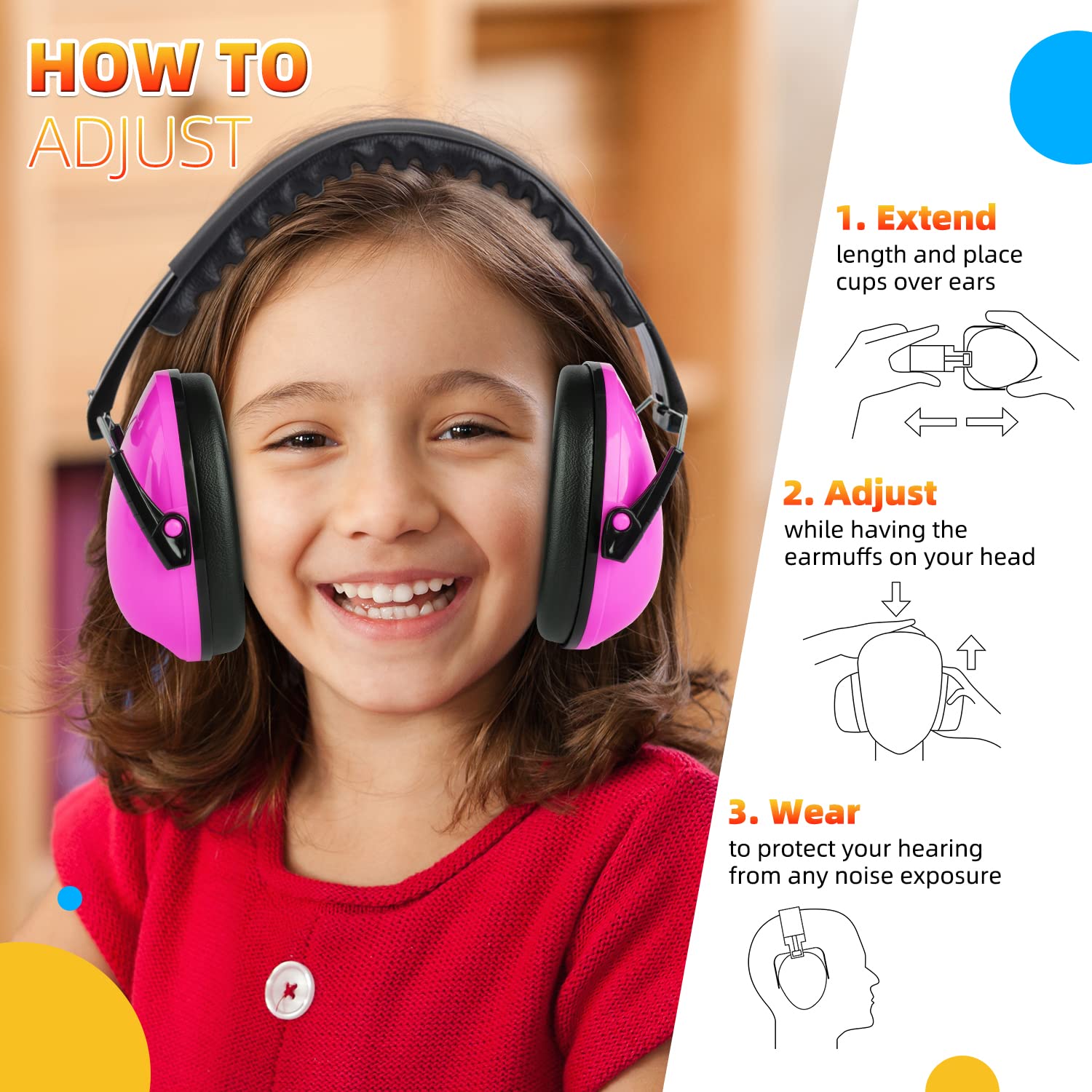 MelonArt earmuffs at concerts help reduce loud sounds for kids.