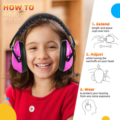 MelonArt earmuffs at concerts help reduce loud sounds for kids.