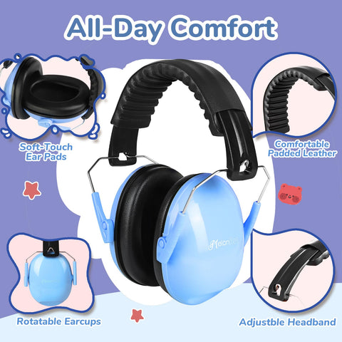 MelonArt lightweight headphones at only 190g reduce fatigue on long outings