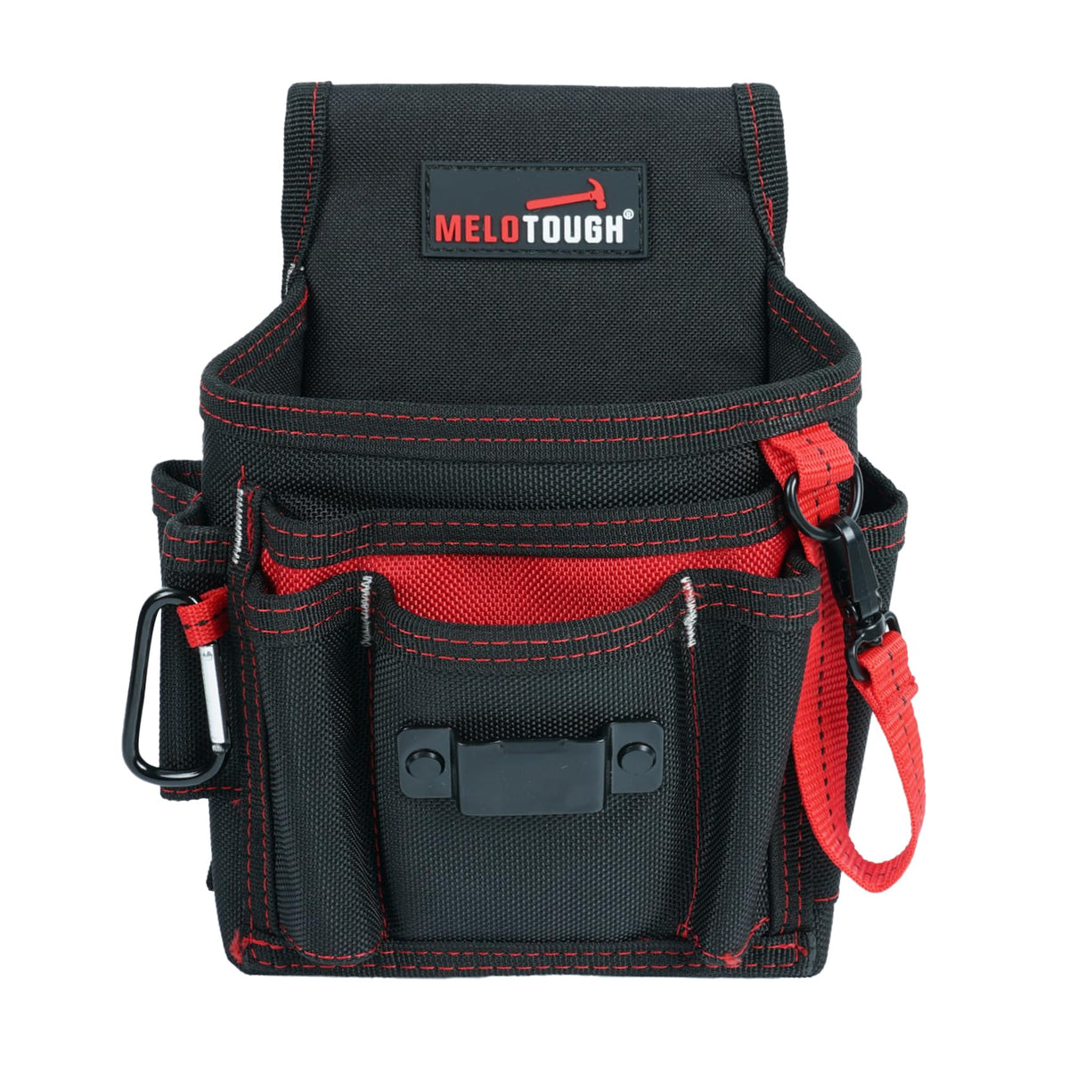 MELOTOUGH electrician tool pouch main pocket keeps essentials within quick reach on site