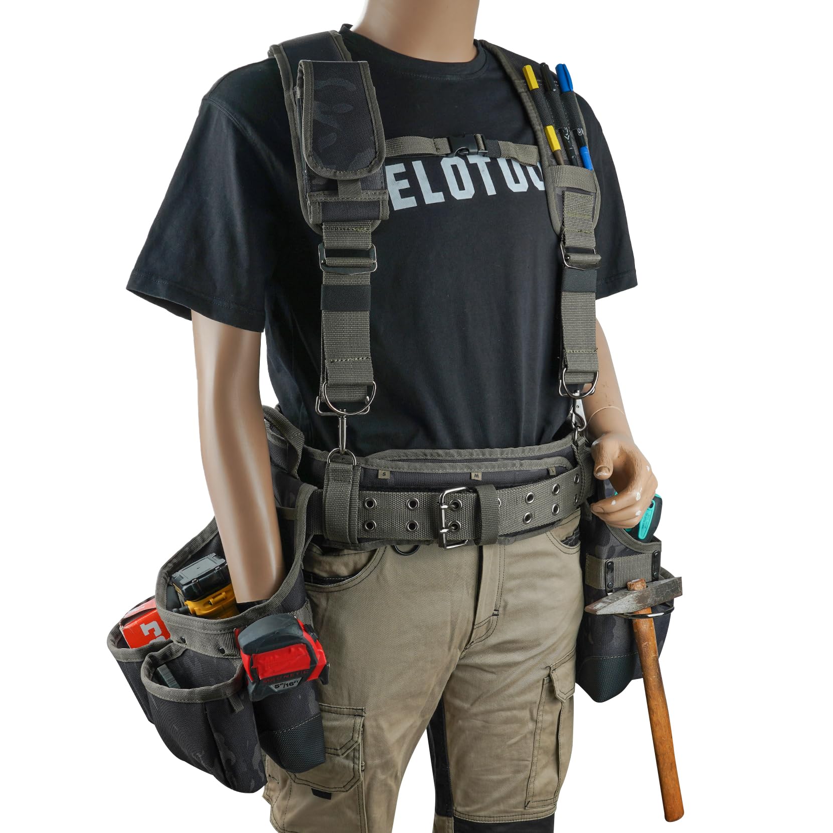 MELOTOUGH padded belt delivers all-day comfort during long framing or electrical tasks