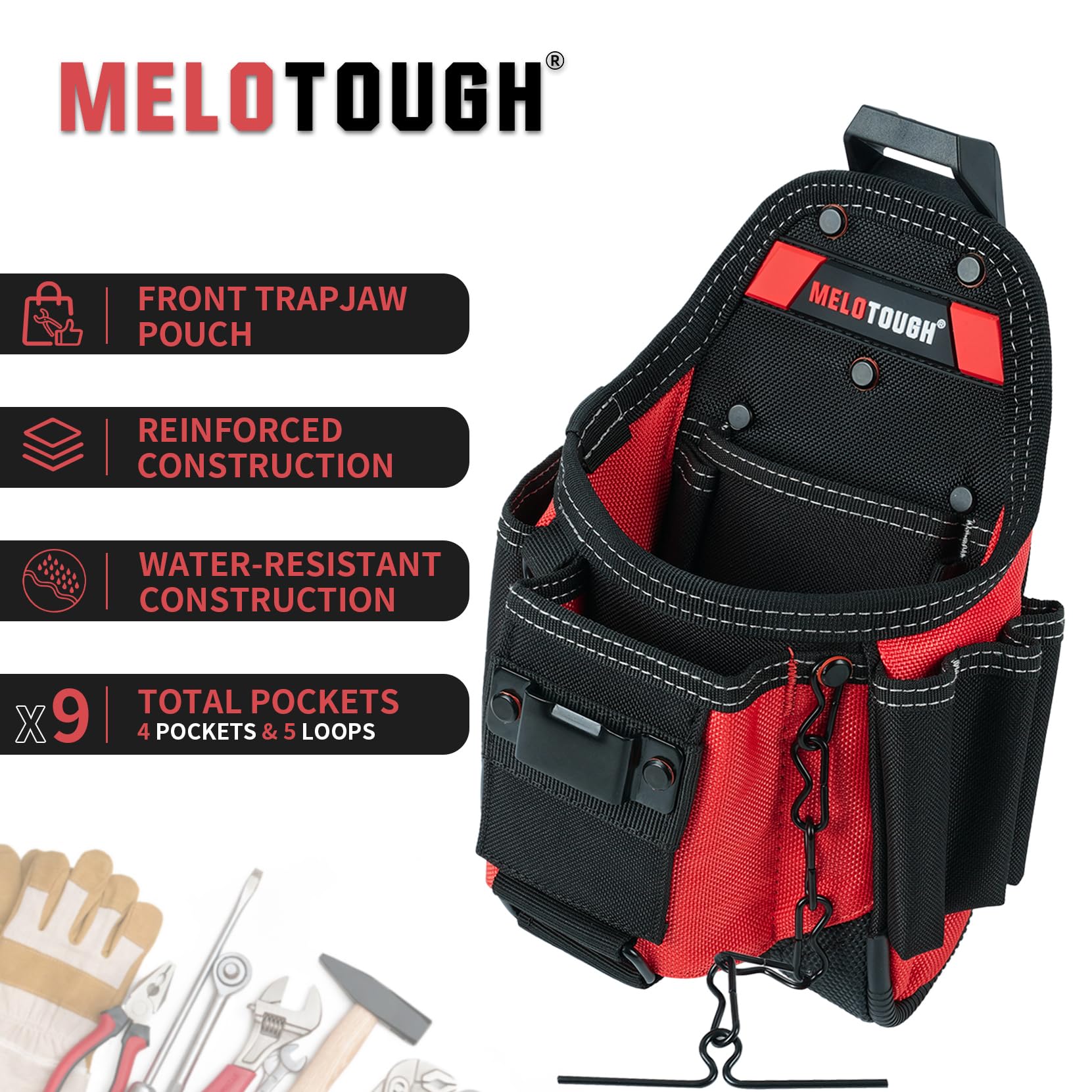 MELOTOUGH wire tester pocket for quick diagnostics