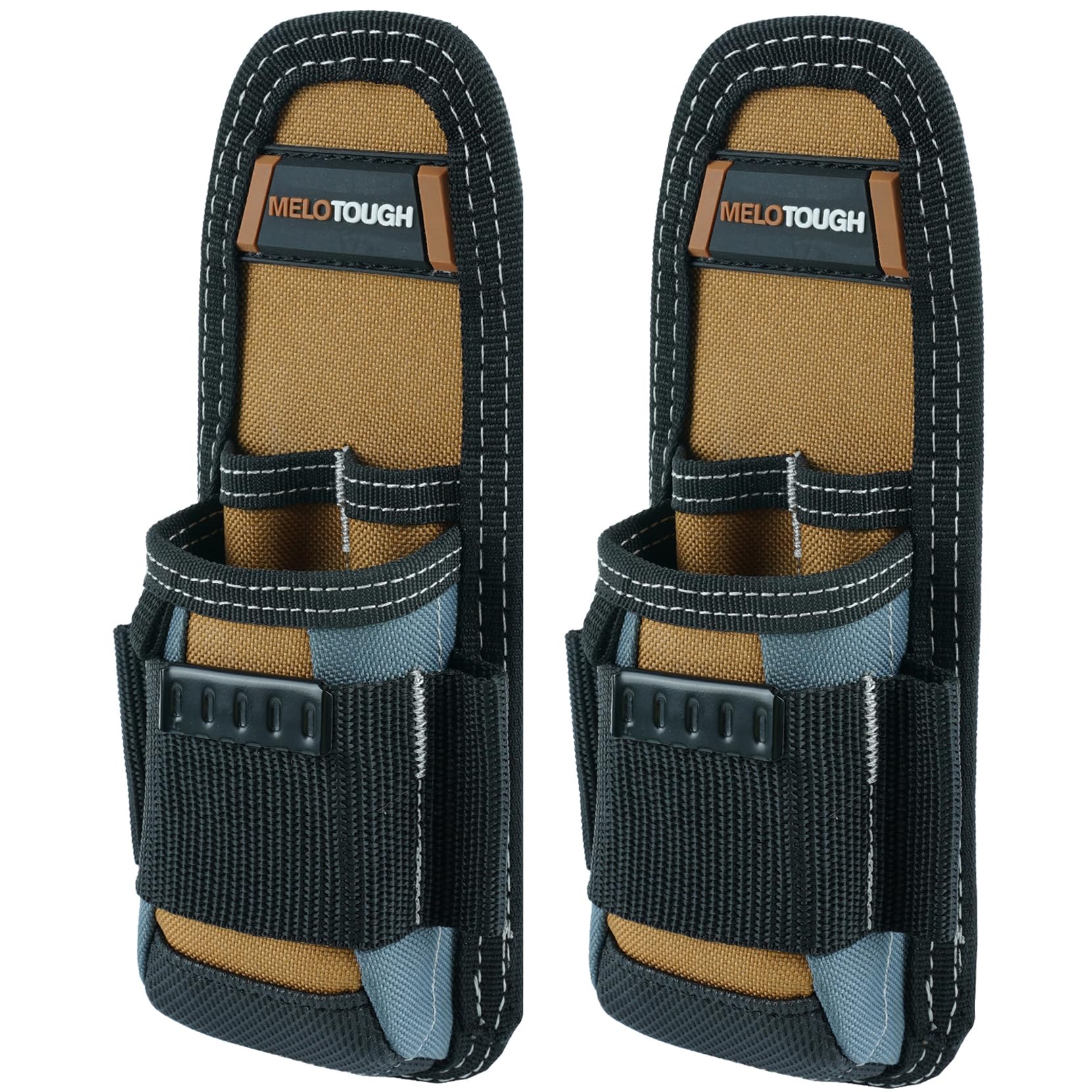 MELOTOUGH small tool pouch with belt clip keeps pliers within reach