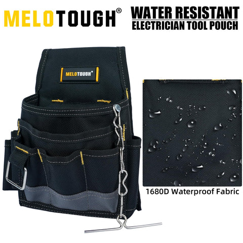 MELOTOUGH pouch with electrical tape chain to keep tape tidy