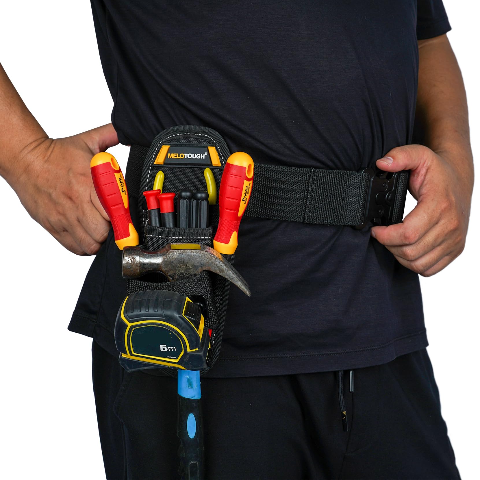 MELOTOUGH tool pouch with knife holder for quick access