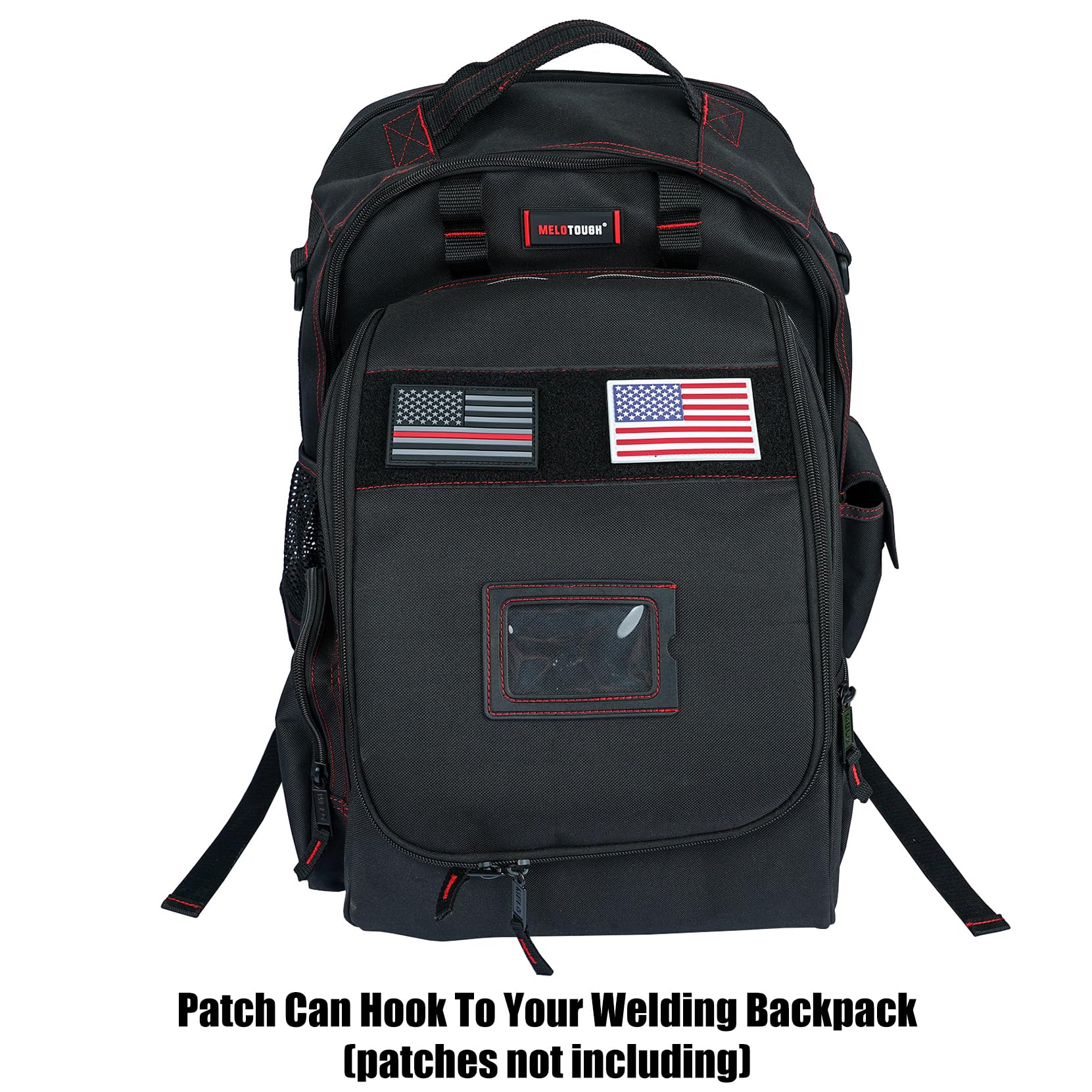 MELOTOUGH 6000 Denier ballistic nylon exterior enhances abrasion resistance
