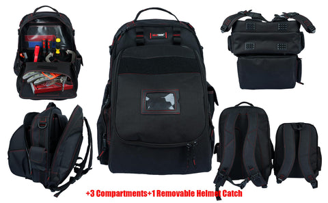MELOTOUGH ergonomic shoulder straps provide comfort during long shifts