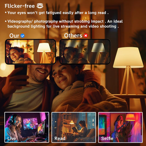 MELPO DIY scenes and flash/fade modes for events