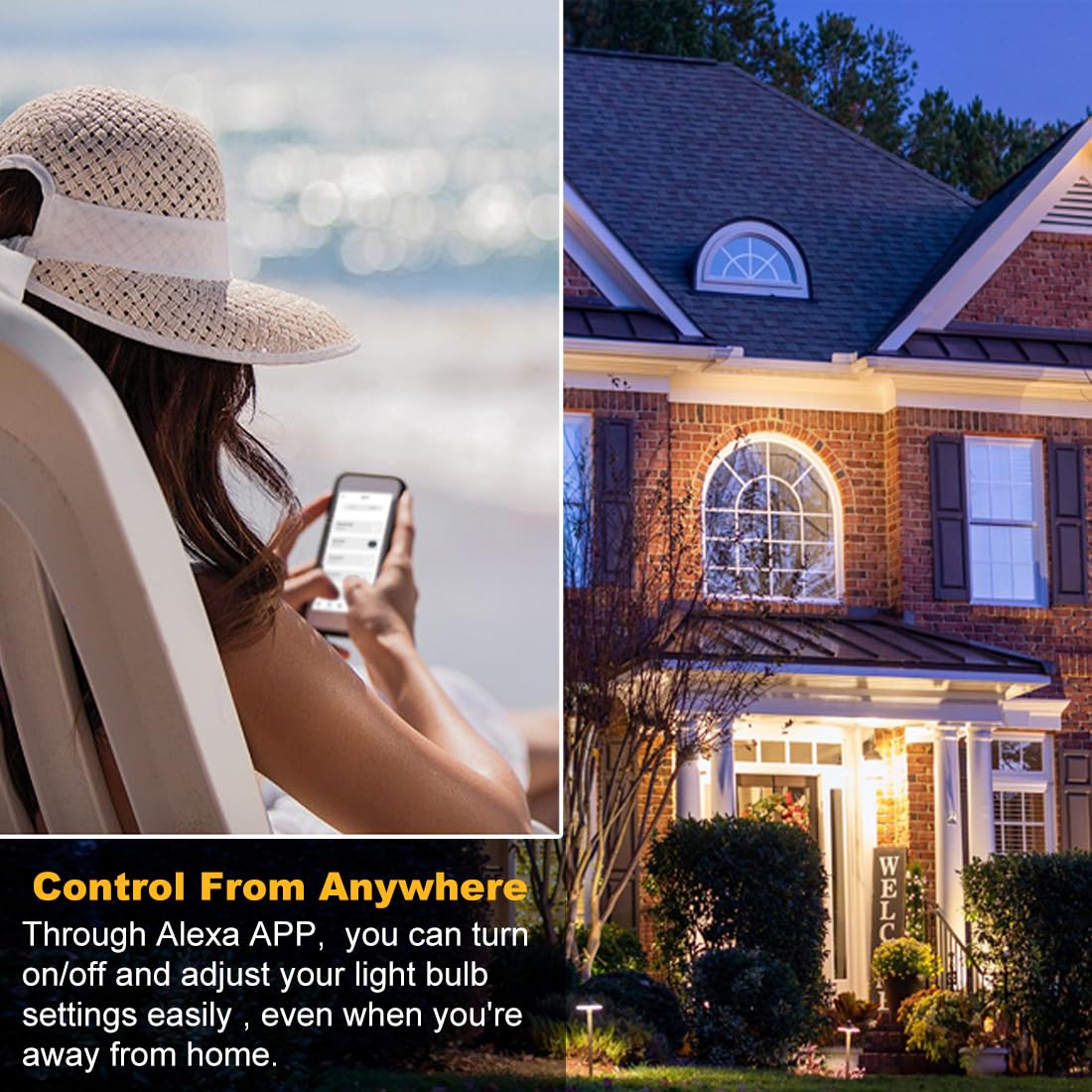 MELPO bulbs support grouping up to 100 devices