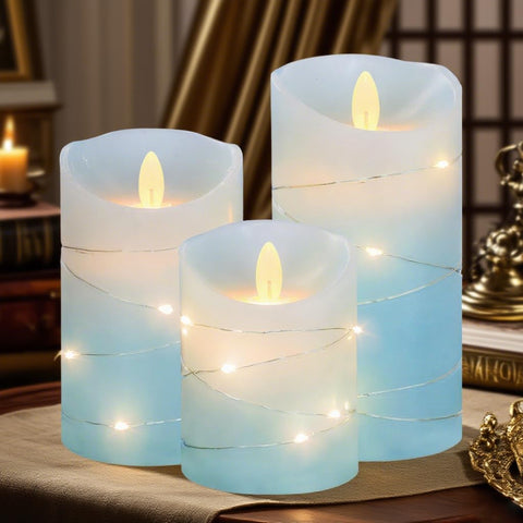 MELTONE candle with remote control and timer for easy use