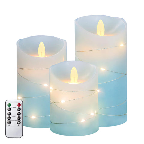MELTONE nautical candle trio ideal home decor and gifting
