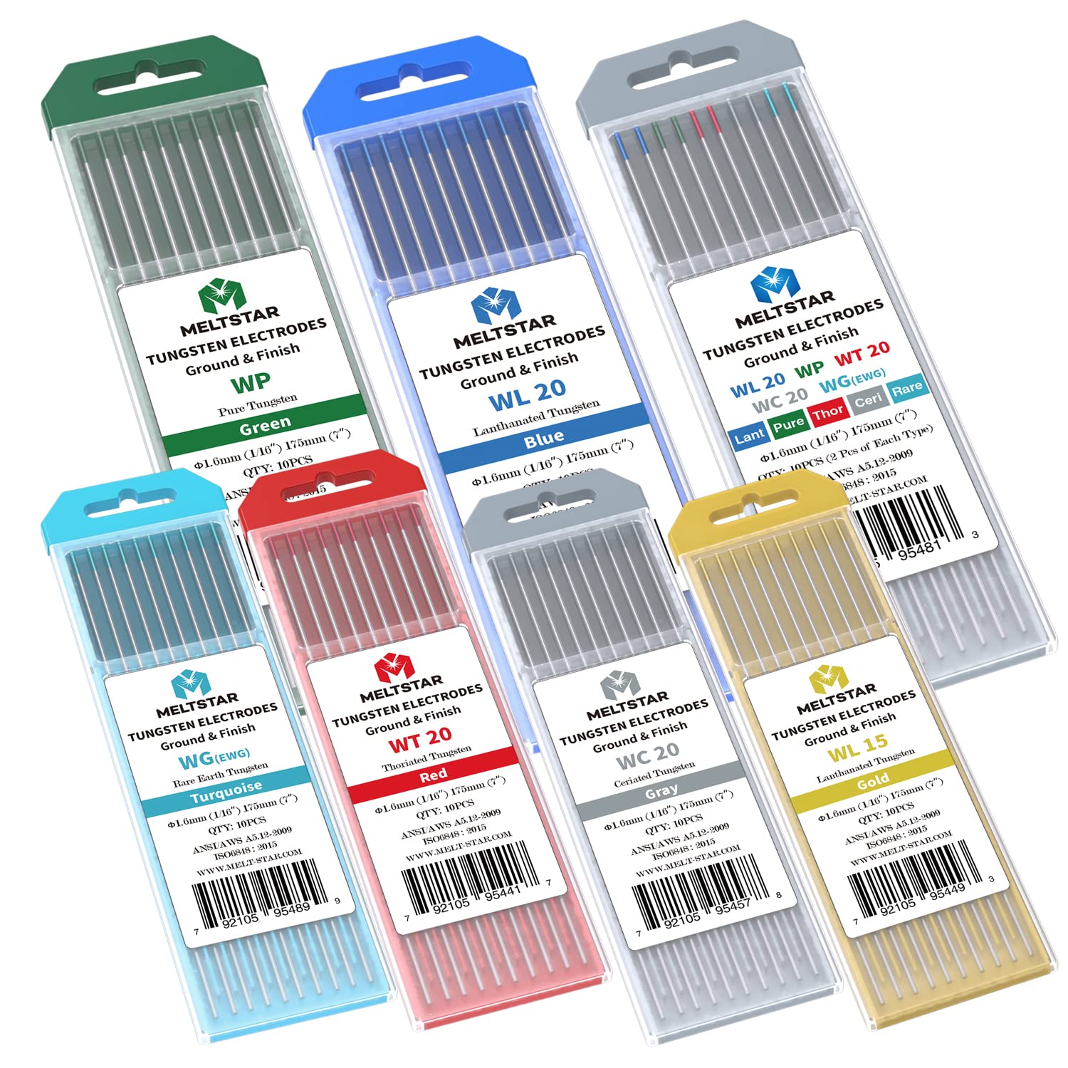 MELTSTAR rare earth blend electrode offers versatile alloy compatibility.