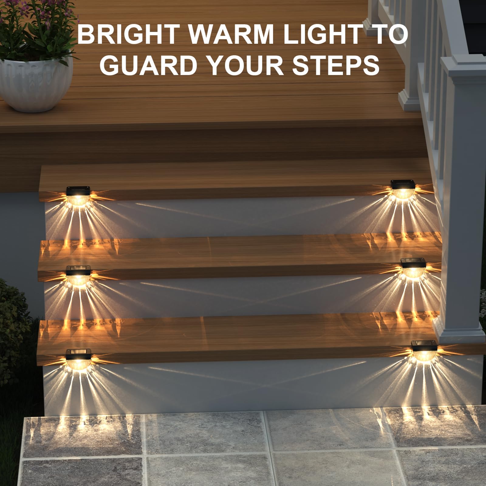 Melunar warm white glow enhances outdoor spaces for gatherings and strolls