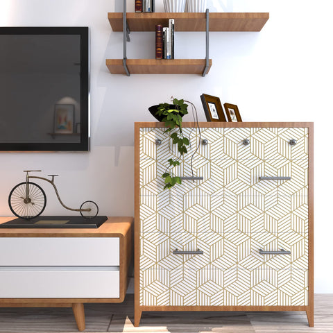 MelunMer removable wallpaper leaves no residue when removed