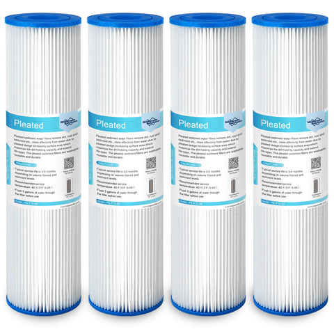 Membrane Solutions 50 micron pleated filter ready for universal fit