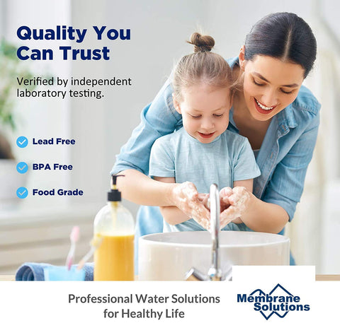 Membrane Solutions easy installation helps upgrade home filtration.