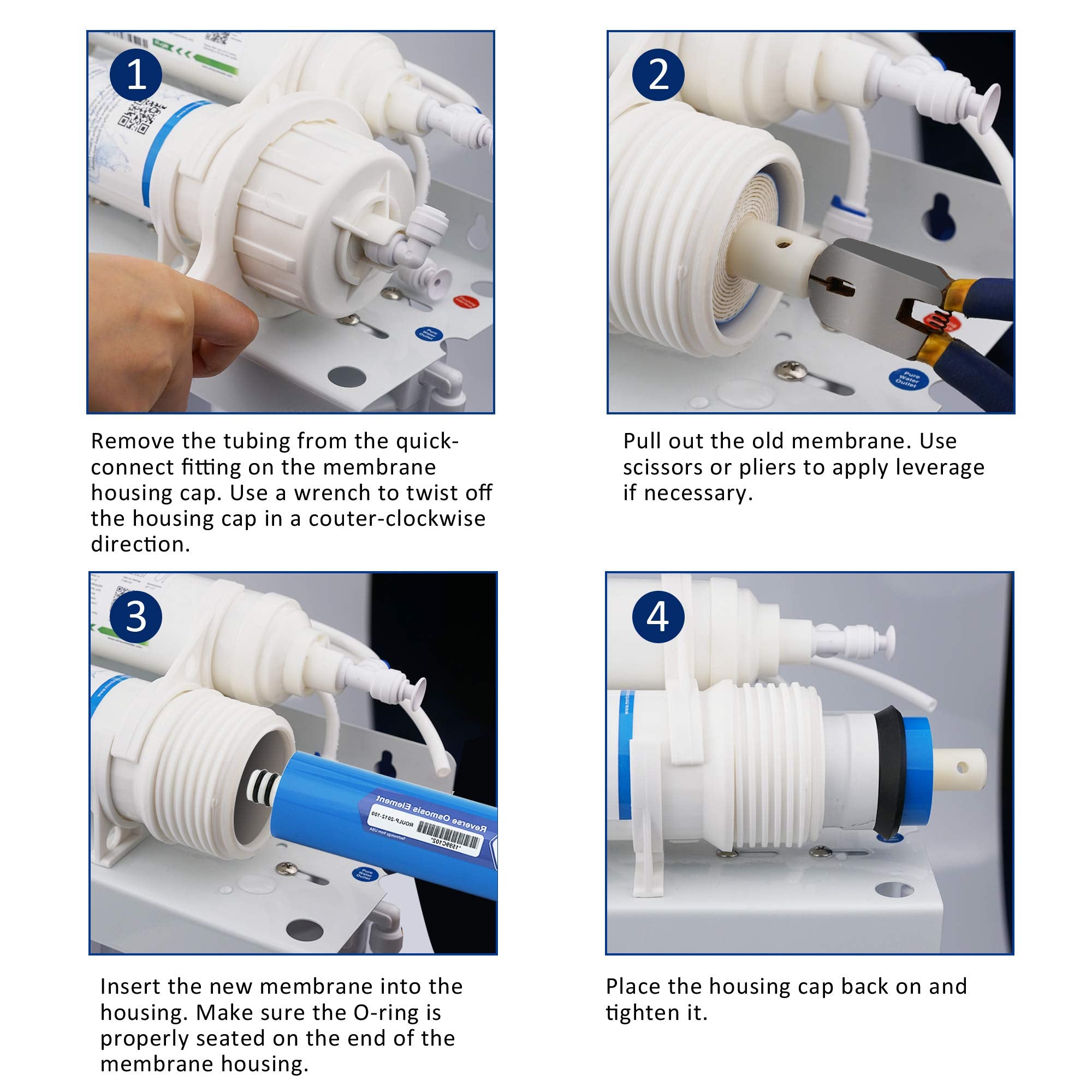 Membrane Solutions NSF/ANSI 58 testing quality assurance seal