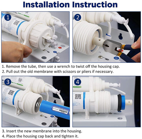 Membrane Solutions two-pack offers value and convenient replacement.