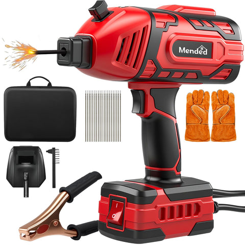 MENDED Sakertool portable welder front view, ideal for on-site repairs