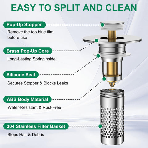 Mengine removable design allows easy cleaning and reinstallation.
